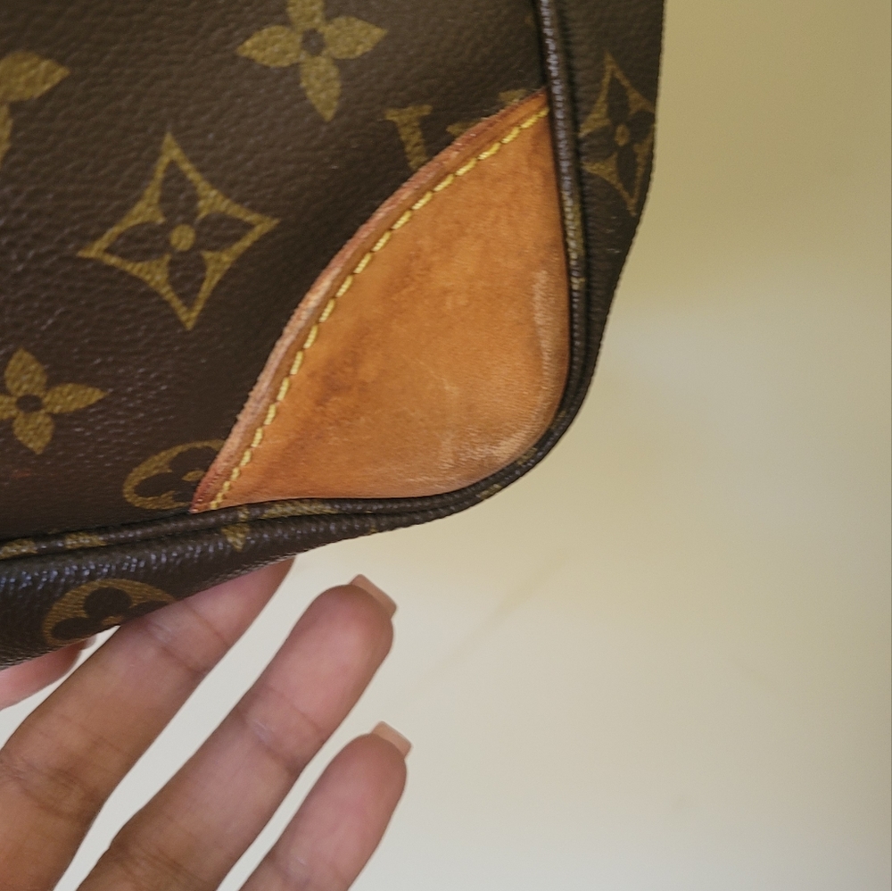 Louis Vuitton Brown Gold Monogram Travel Weekender Luggage Bag - Picture 8 of 16